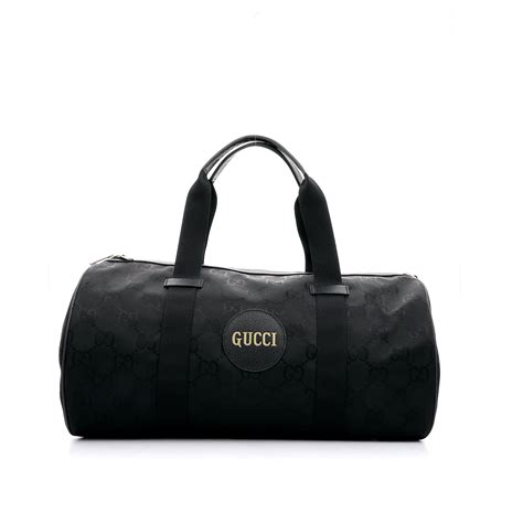 sac de voyage gucci noir|Sac de voyage en toile Gucci Noir en Toile .